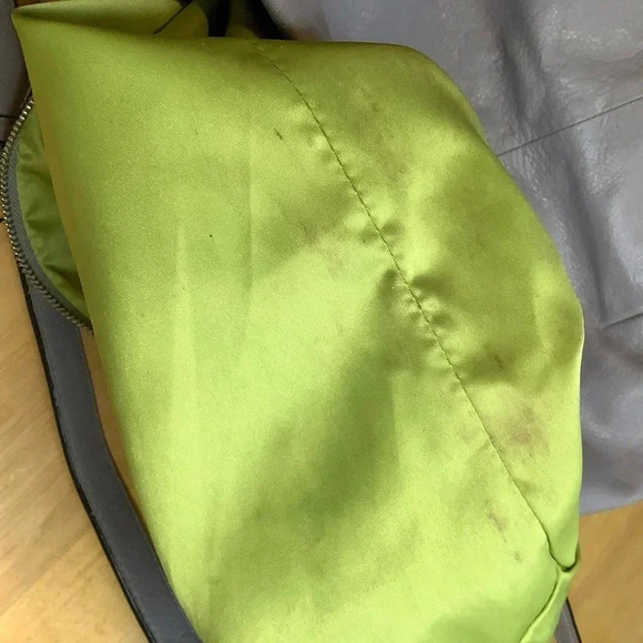 COACH Pebble Grey Madison Isabelle Leather Bag - Picture 14 of 16